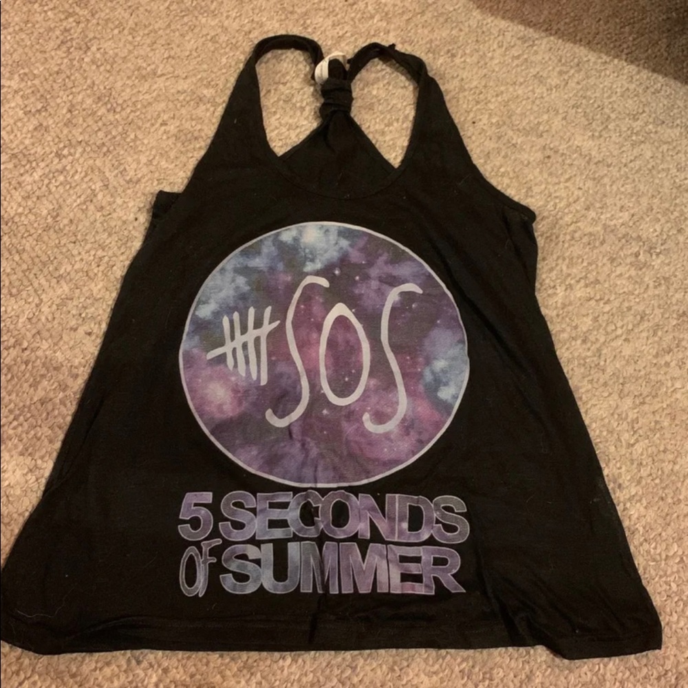 5 SECONDS OF SUMMER 5SOS TANK TOP